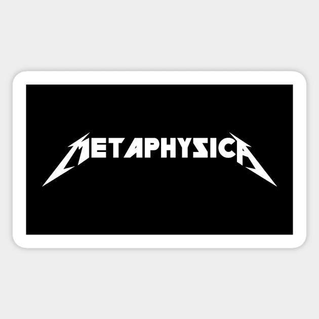 METAPHYSICA Sticker by Existential's Store